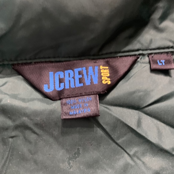 Two Vintage J Crew wind breakers both large - Picture 4 of 4